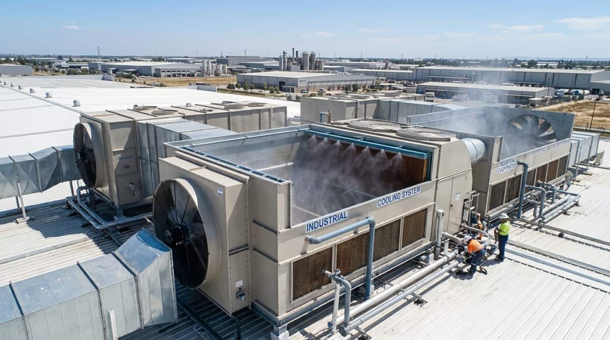 How Does an Industrial Evaporative Air Cooler Work?